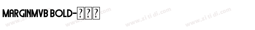MarginMVB Bold字体转换